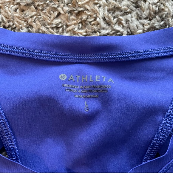 Athleta Zip-Front Muscle Tank - Picture 2 of 3